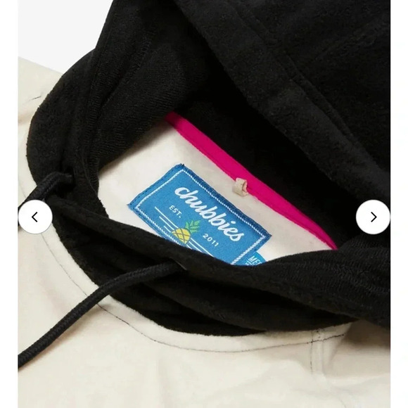 NWT CHUBBIES The Retro Splash Fleece Hoodie Size Small Super Soft - Picture 4 of 6